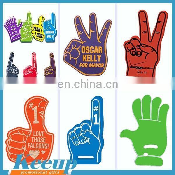 Popular Premiums Big Cheering Sponge Foam Finger Gloves