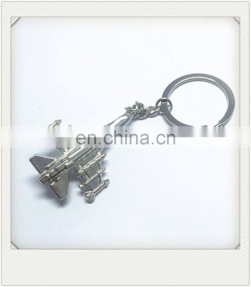 Beautiful custom design airplane metal keyring