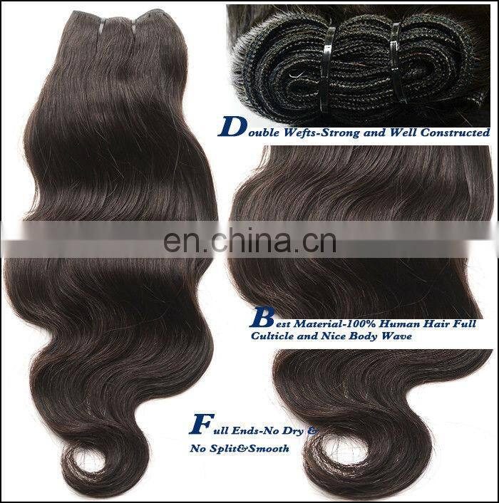 Asian Weave Brazilian Human Hair and Bundle for Tangle free and No Shedding