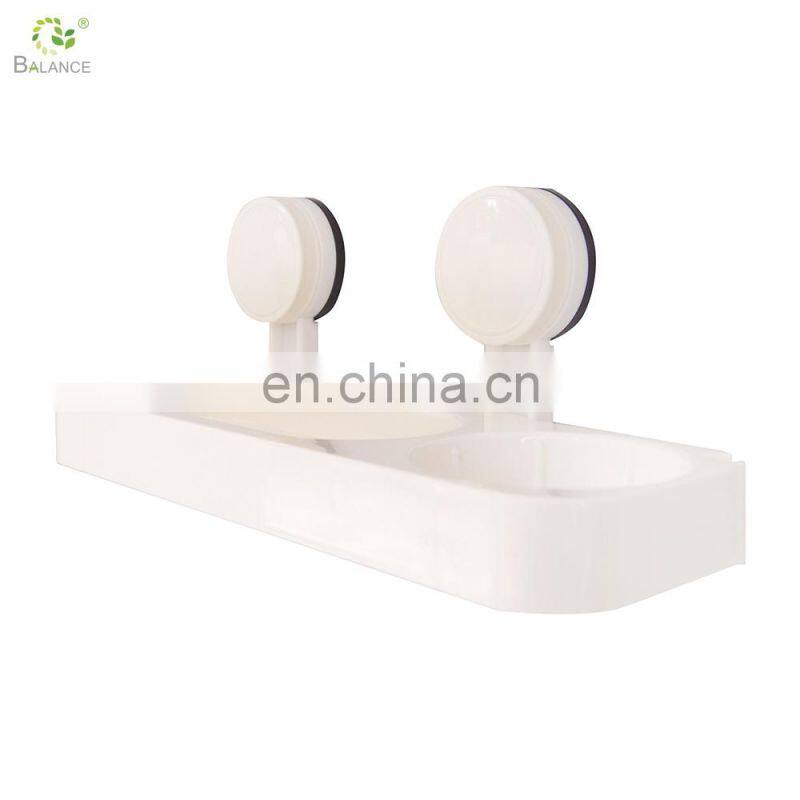removable rubber suction cup for toileries holder with hairdryer holder