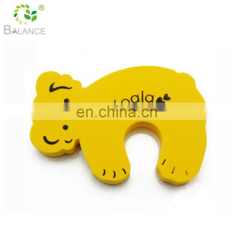 baby safety product Custom cartoon EVA Trade assurance high quality baby finger pinch guard EVA door stopper