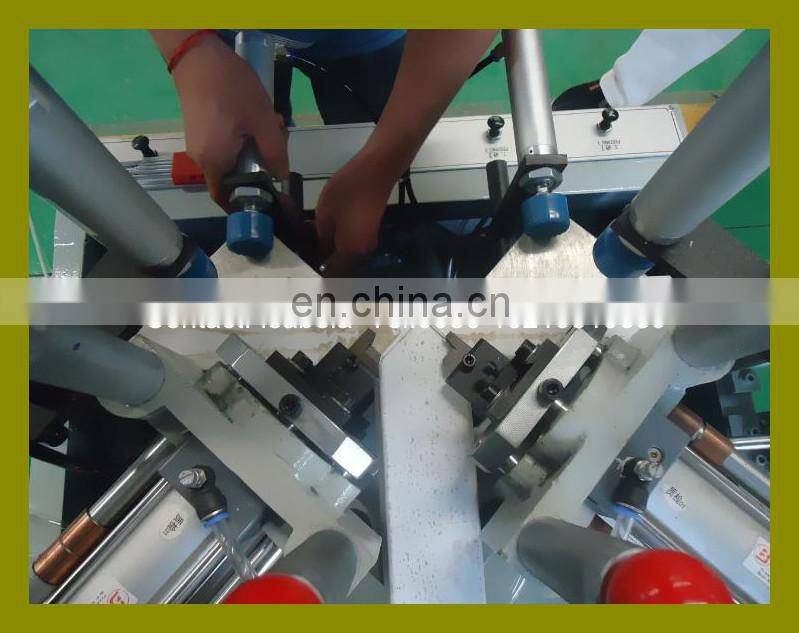 UPVC V corner welding cleaning machine for UPVC window door production line
