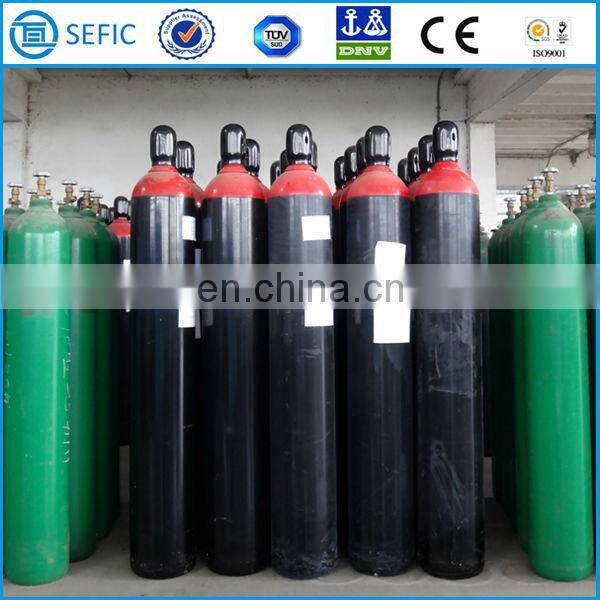 EN ISO 9809-1/ISO9809-3 Standard Oxygen Cylinder High Pressure Air Tank with 99.999% Oxygen Gas