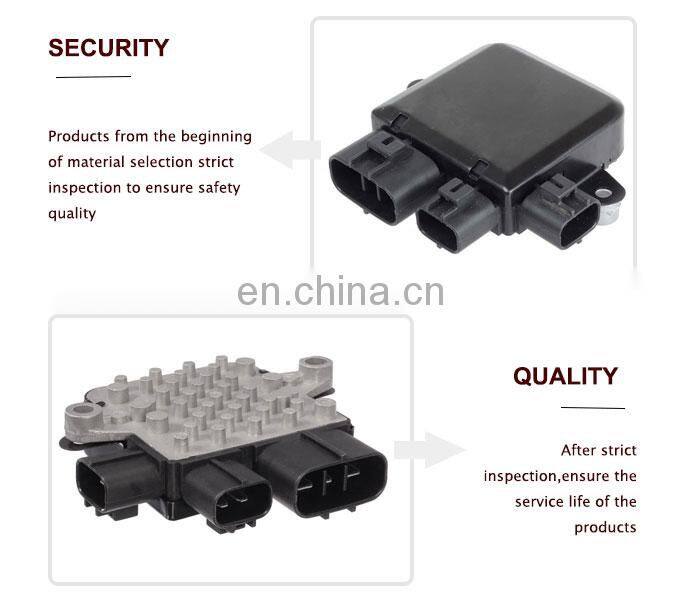 1355A124 Radiator Cooling Fan Control Unit Module Fits For Mazda 6 2003-2013 For Mitsubishi Lancer 2003-2006