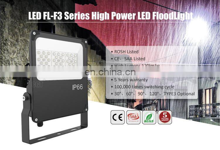 Hotsale Manufacturer Black Slim Stadium Led Module Outdoor Flood Light 100w