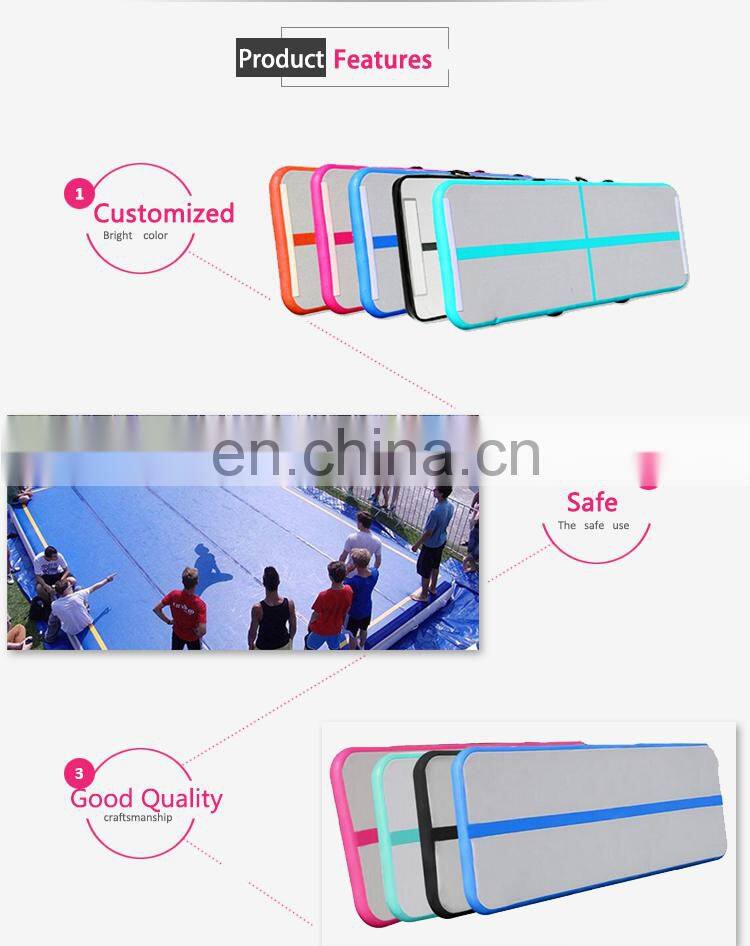 Factory Price 300x90x10cm Inflatable Gym Tumble Air Track Inflatable Gym Mat For Sale
