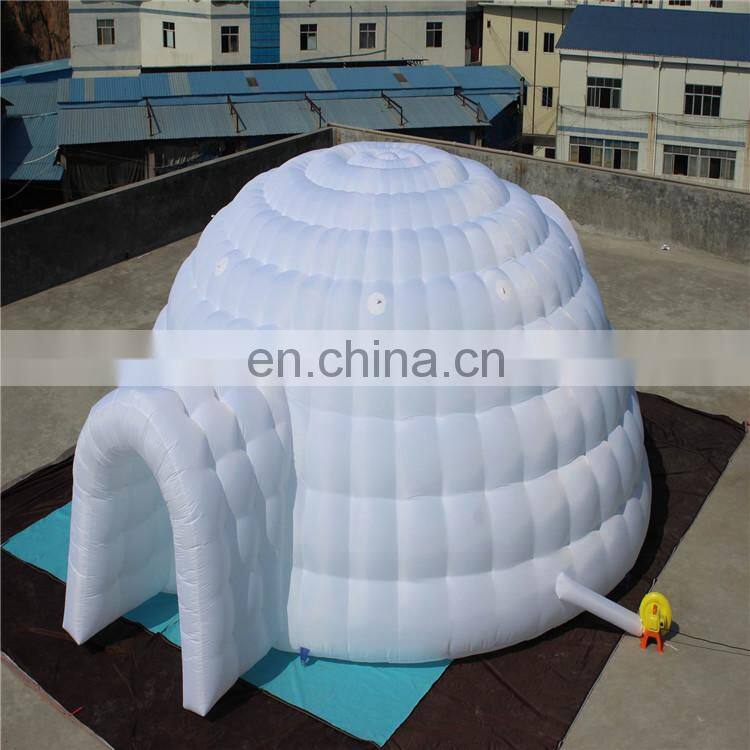 Inflatable Snow Igloo Dome Tent Party Inflatable Stage Cover Tent For Sale