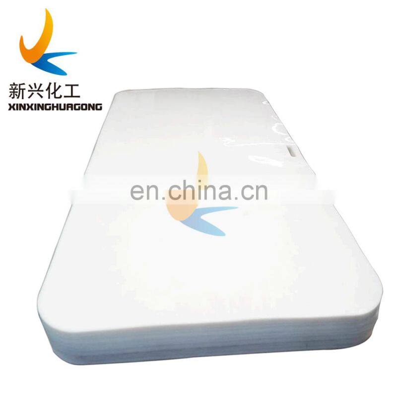 High density polyethylene shooting pad / ice rink hockey skill pad