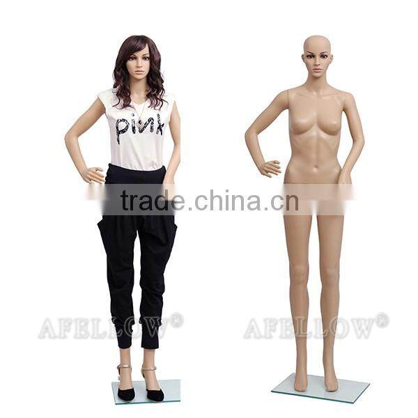 Female PC plastic,Realist Plastic Material hot sale female mannequin M0031-STF21