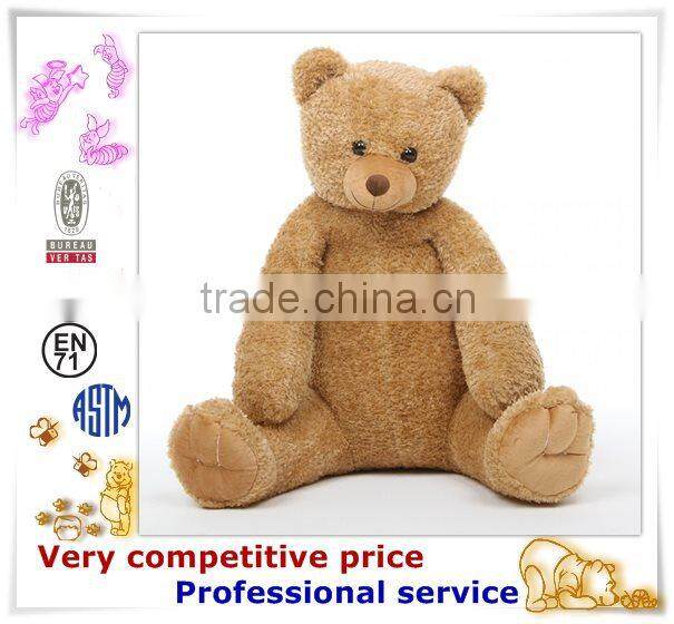 Custom production animal plush toy big cute teddy bear