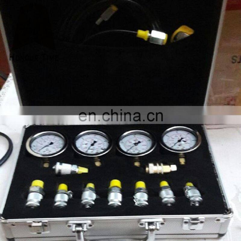 Excavator Hydraulic pressure tool box with 3 pressure gauge 6V7830