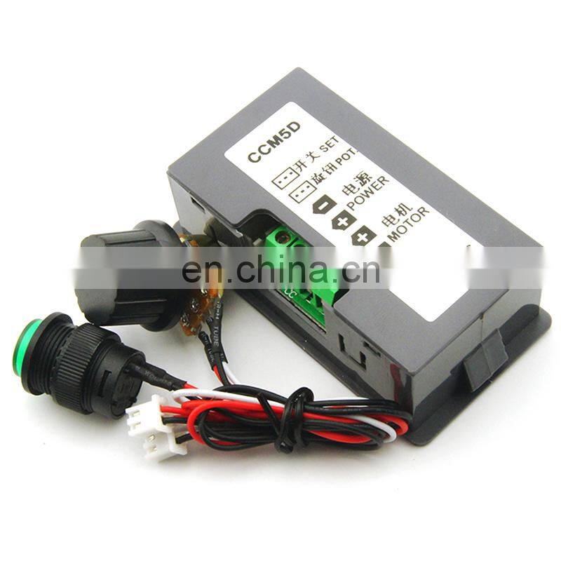 CCM5D 6V 12V 24V 6A 8A PWM DC Motor Speed Controller Variable Speed Regulator