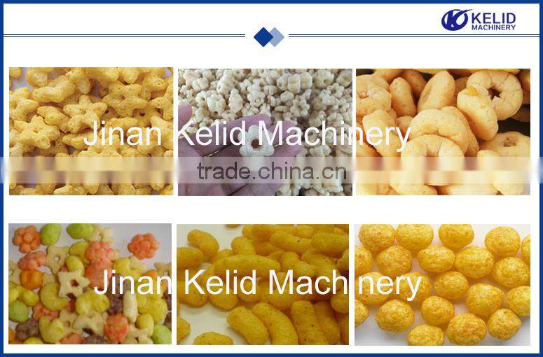 2015 Hot sale new condition puffed corn snack making machine