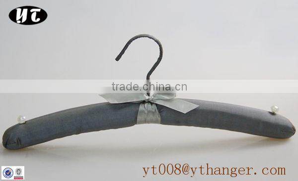 grey satin hangers cloth covered hangers decorated hangers