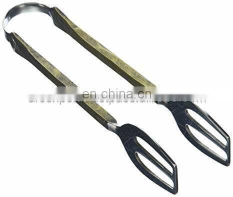 leather cover ice tongs