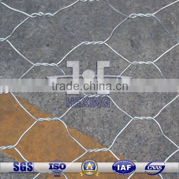 hot-dipped galvanized hexagonal gabion mesh from Anping