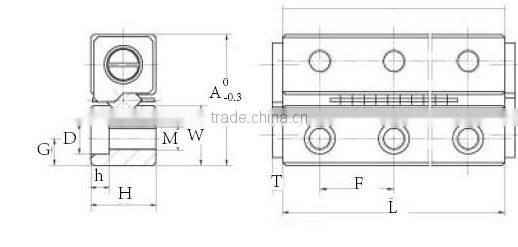 High Precision Linear Guide Shaft GZV4