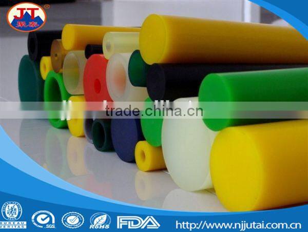 Excellent Ageing Resistant 10mm - 250mm Diameter Hardness Plastic PU Rod