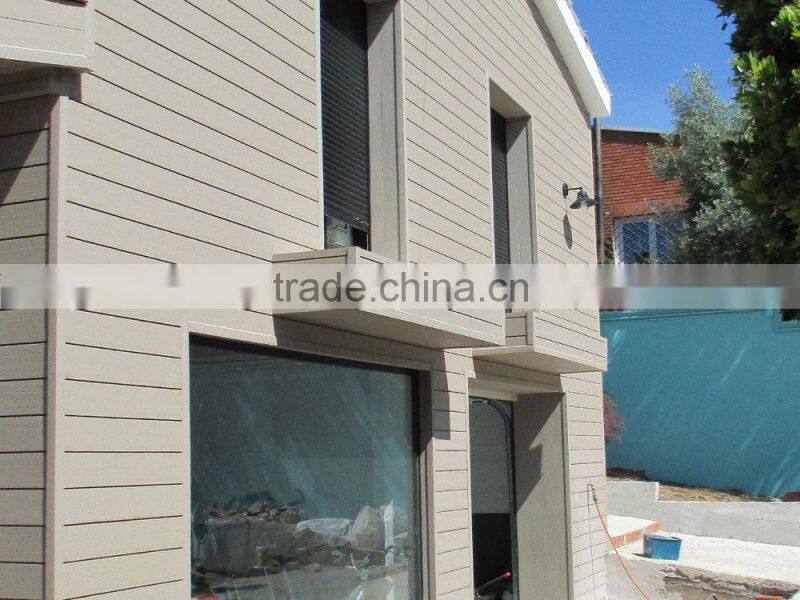 WPC wall panel from U-timber for wall cladding, UV-protect and water-proof