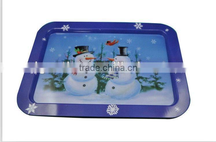 2014 new style tin food tray