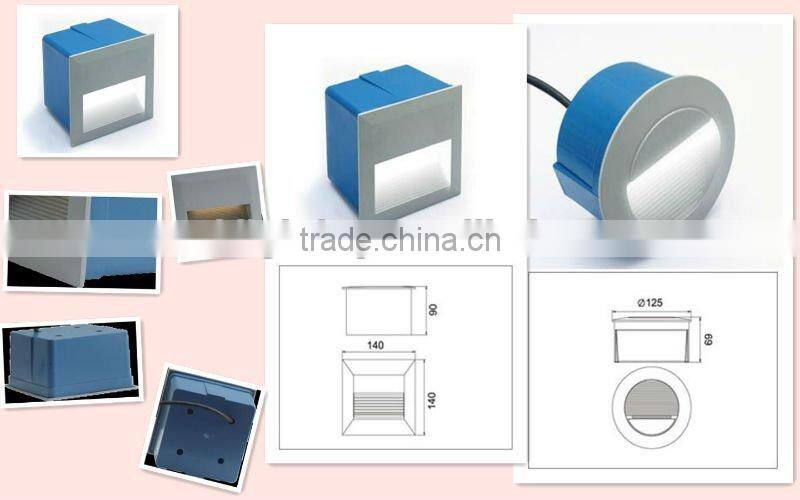 1w outdoor led step light