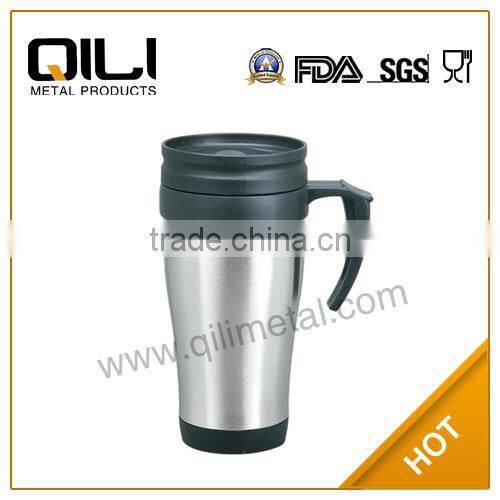 16oz fresh plastic vacuum flask auto cup
