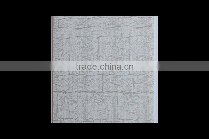 decoration plastic room hot stamping PVC ceiling panel