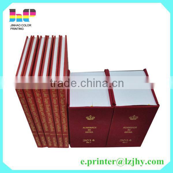 Elegant direct custom high quality dictionary hardcover book printing with low price