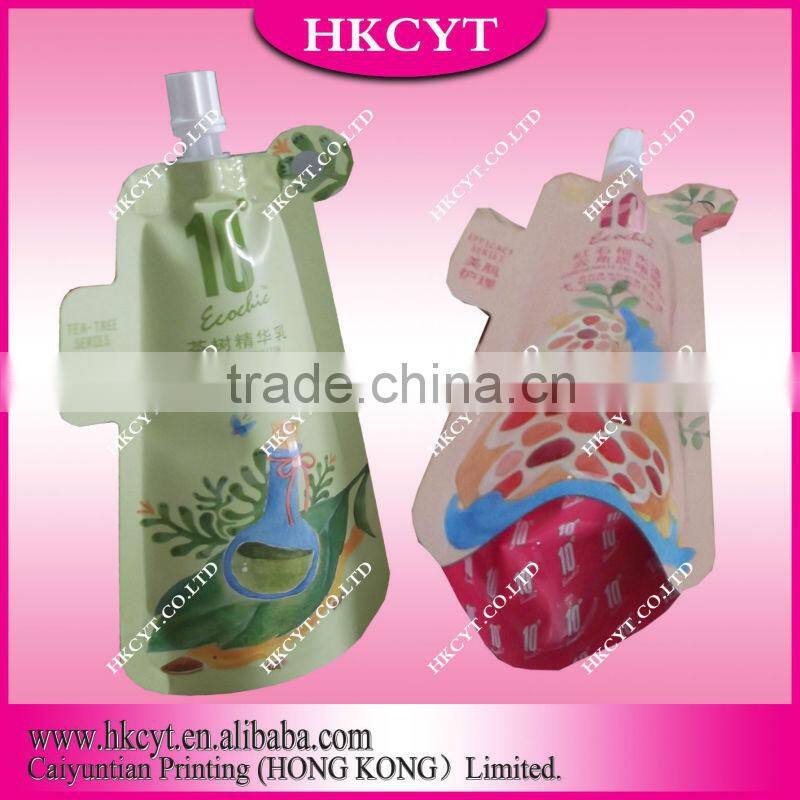 Stand Up Pouch Kraft Custom Print / Custom Stand Up Pouch Clear