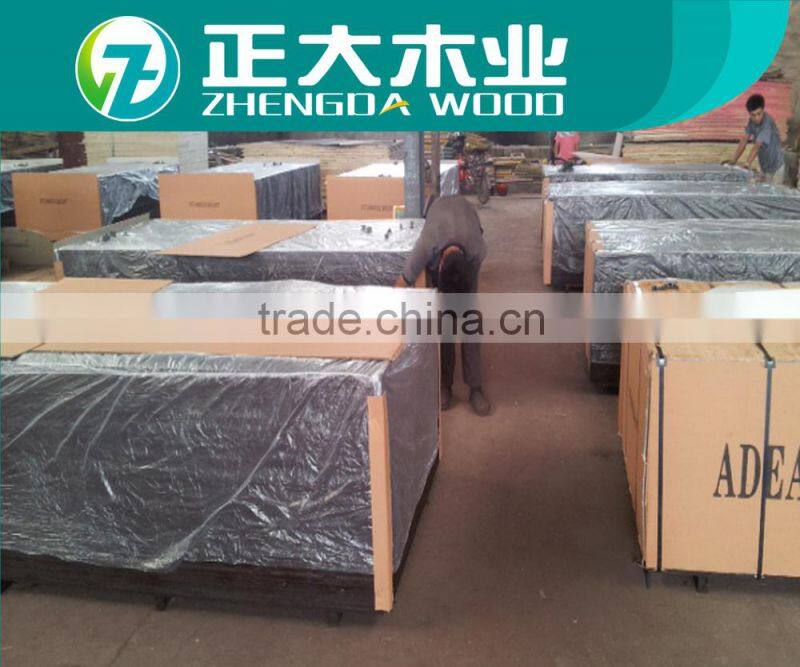 poplar 18mm black film faced marine plywood linyi plywood price