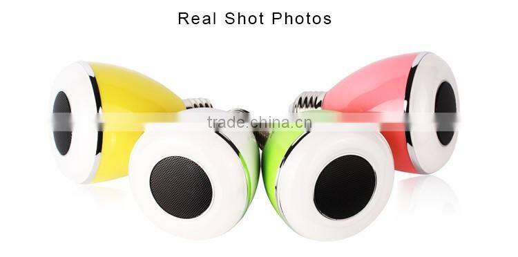 Bluetooth Smart LED Light Bulb Speaker Dimmable Multicolored Color Changing LED Bedside Desk Lights Bar Sinks