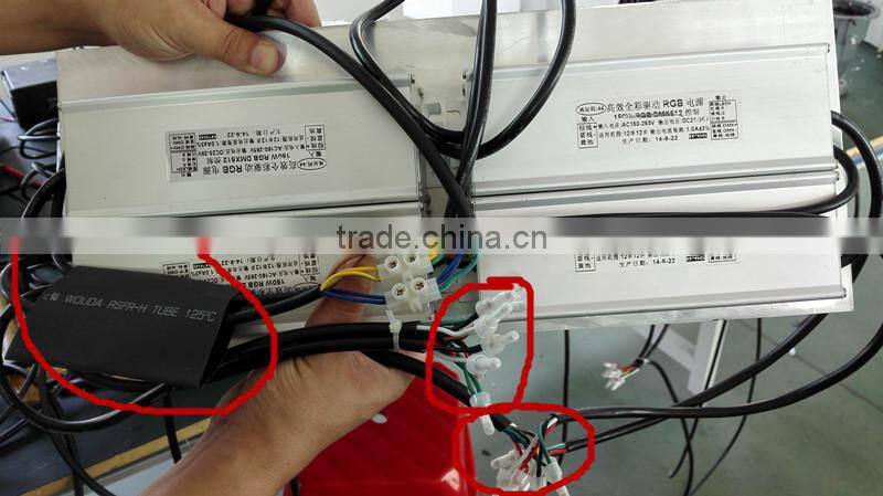 FULL COLOR led light ip65 600w led RGB flood light for bridge/plaza/stage/garden