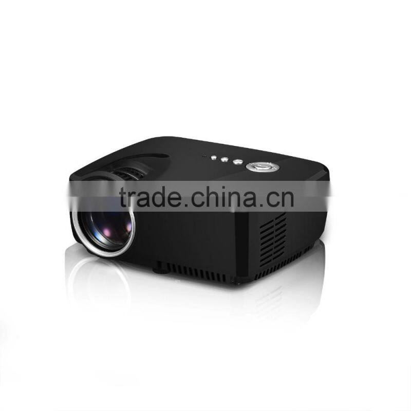 LCD LED Mini Projector 800 Lumens Full HD 1080P Potable Projector For Home TV Movie Video Game