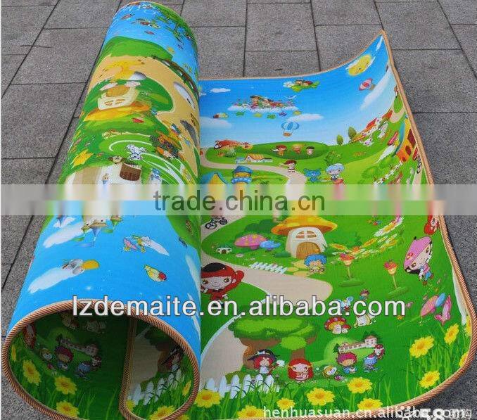 Baby Crawl Pad in living room