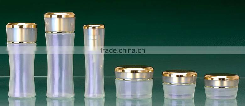 Clear Glass with cap for cosmetic