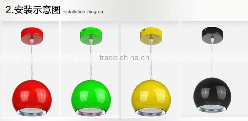 Apple LED Chandelier Pendant Lights 5W 7W Bar Lamp LED Restaurant Droplight