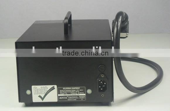 HOT! 500W bga soldering station 220V/110V 3 in 1 SMD hot air soldering station Aoyue 968