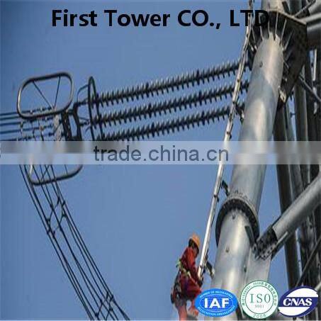 Double circuit transmission line tower