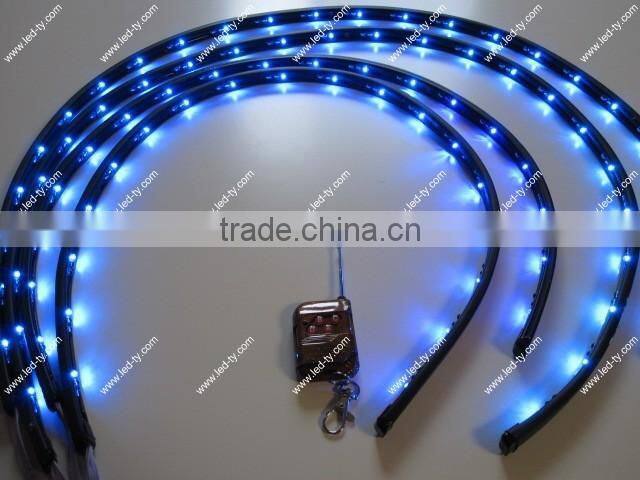 2*60cm and 2*90cm LED Under Car Glow Underbody Neon Lights Kit