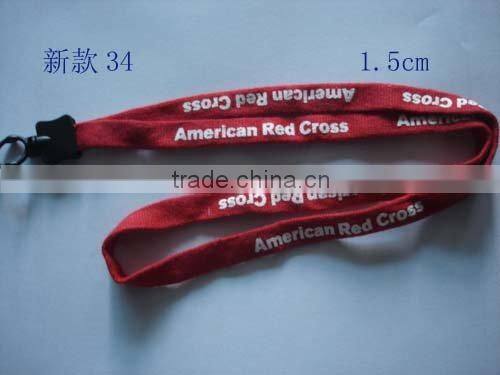 Lanyard Polyester Wording Ribbon