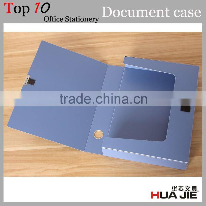 PVC filing product black FC size file box