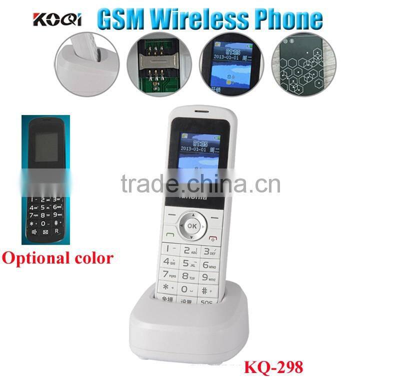 GSM wireless handheld phone quad band 850/900/1800/1900MHZ wireless phone GSM phone for office family mine remote mountain use