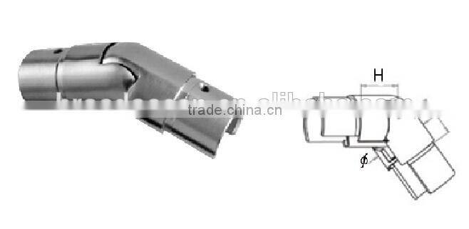 ST-04 stainless aluminum pipe railing handrail bracket