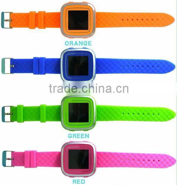 HOT 1.5 inch Digital Kids Preschool Learning Games Peodometer USB Rechargeable Alarm Timer Stopwatch Kids Smart Watch