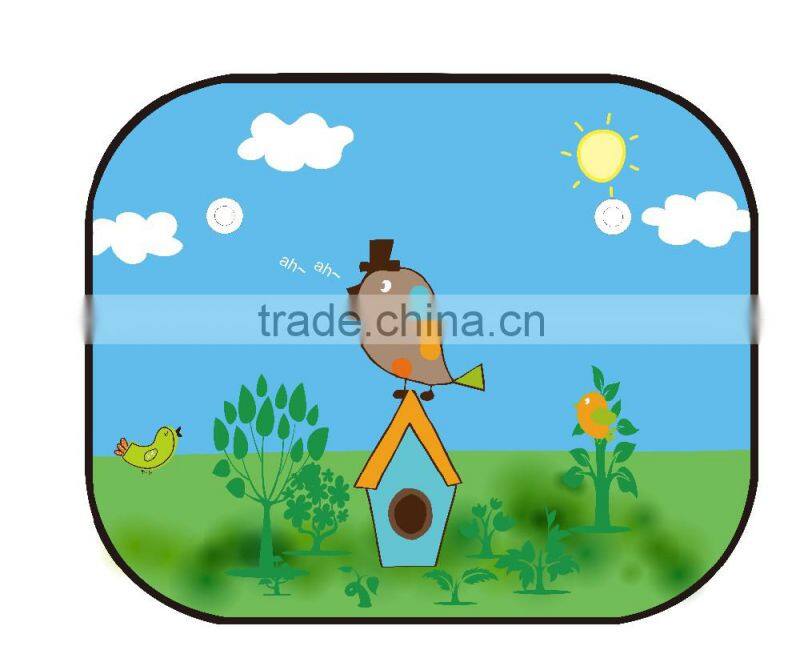 2016 Novelty Window Customized Sunshade for Cars Twisted Shade
