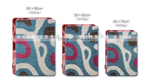 2016 new pattern anti-slip bathroom kitchen contemporary doormats