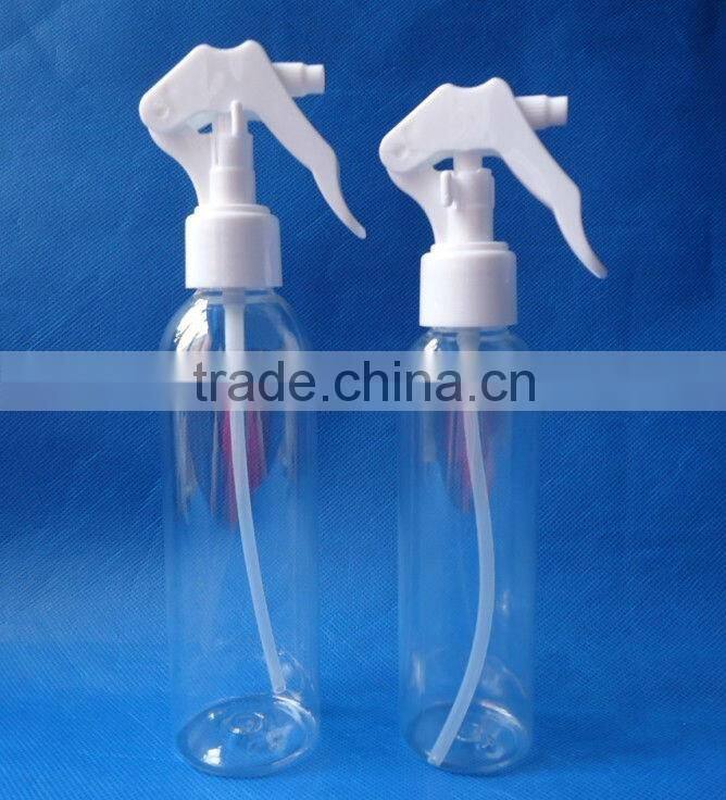 150ml 200ml pet clear plastic trigger sprayer bottle