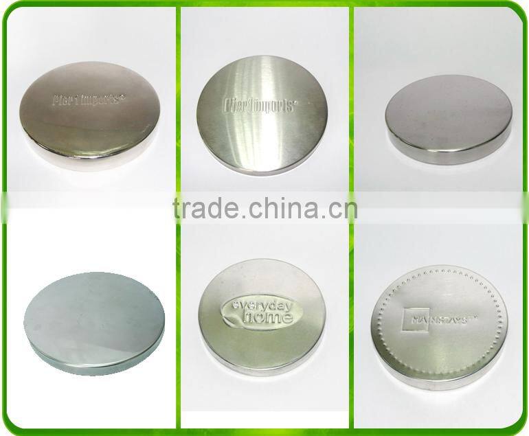 From Factory crystal candy glass jar with lid