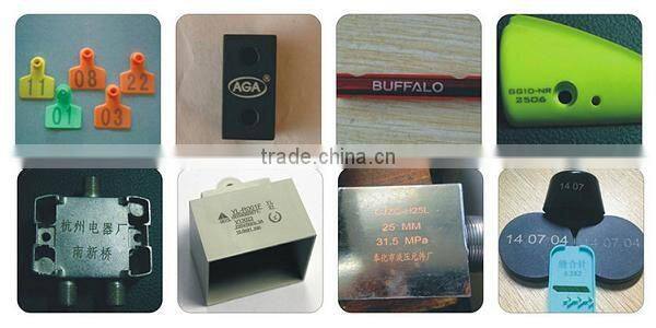 20 W MOPA fiber laser mobile covers printing machine