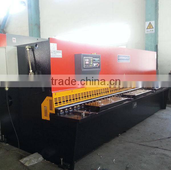 QC12K 10mm x 4000mm hydraulic steel plate shearing machine